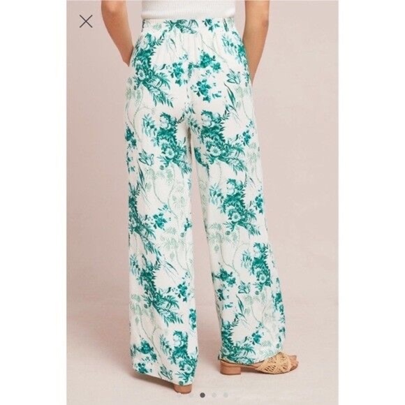 Anthropologie, Christina Wide-Leg Trousers,Completely Lined, Excl. Cond., Size 4 - Picture 6 of 12